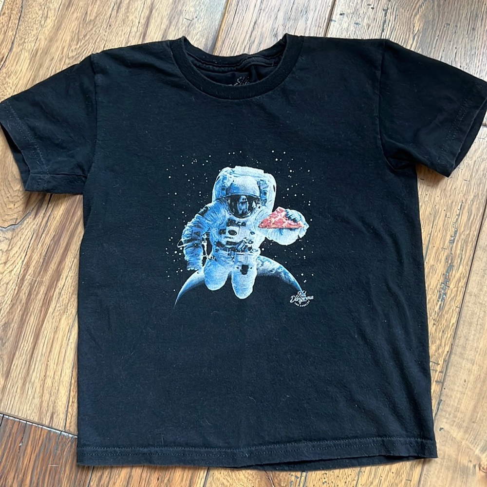 Kid Dangerous LA Astro Pizza Kid's Glow T-Shirt